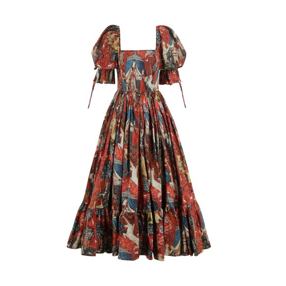 Selkie Dresses & Skirts - Selkie The Lady and the Unicorn Market Midi Dress Small